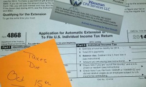 Extended Tax Deadline