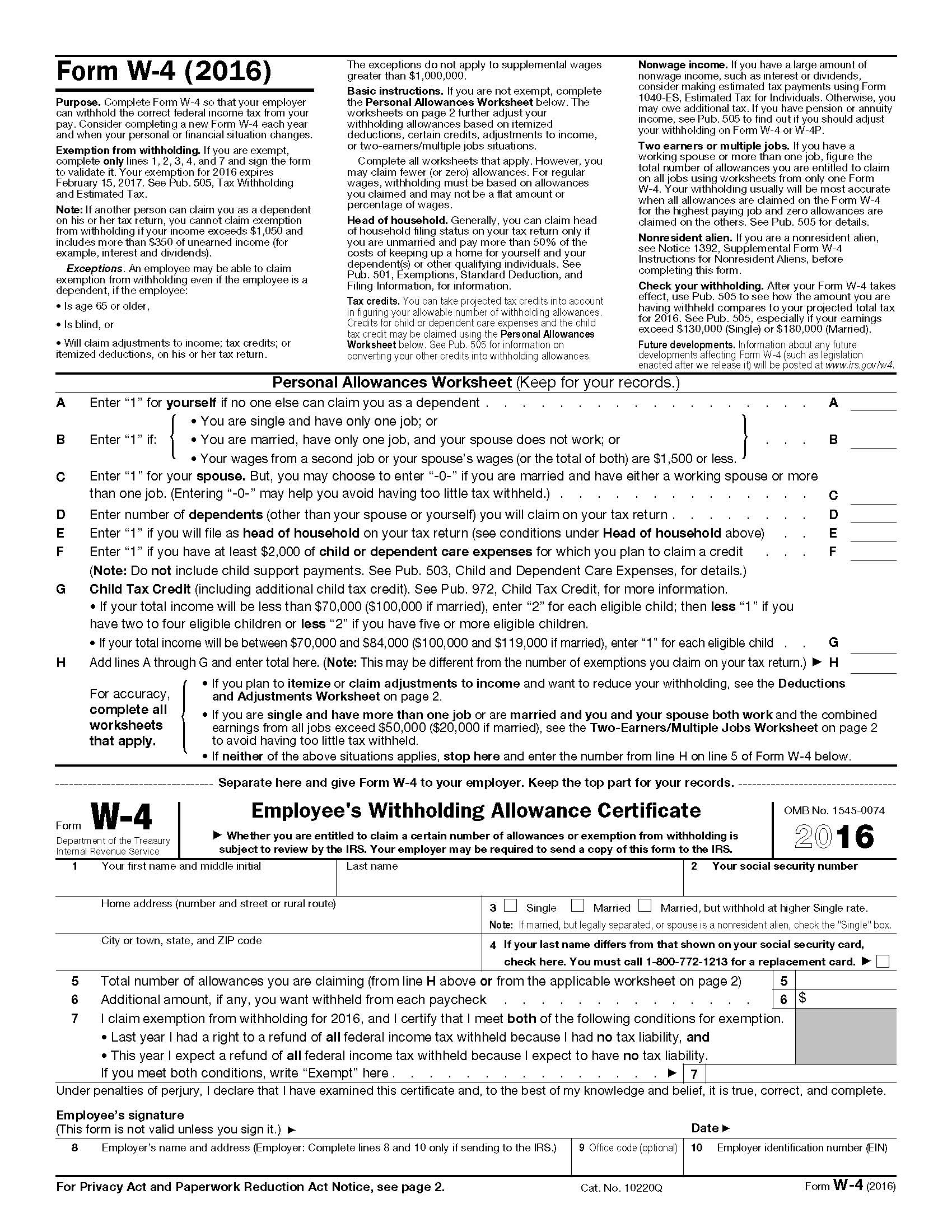 Tax Withholding - Wassman CPA Services LLC